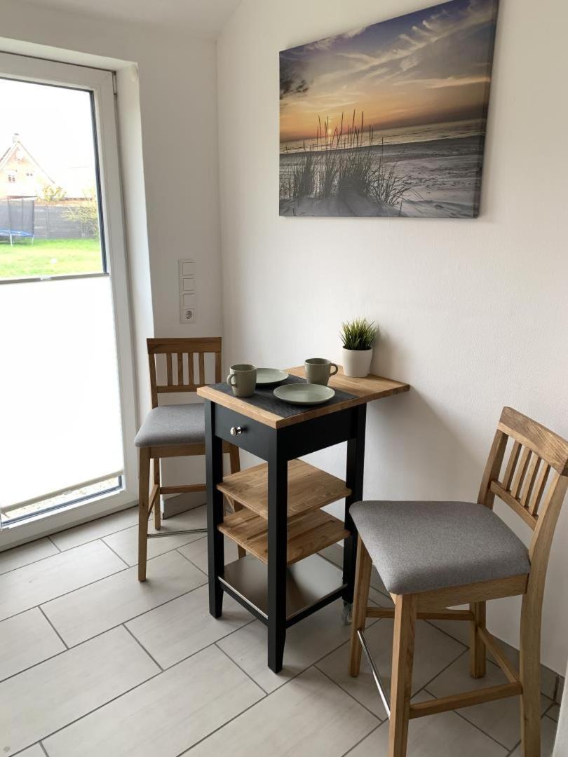 Neu! Schickes Und Modernes Ferienhaus Ant Zingel Krummhörn Exterior foto